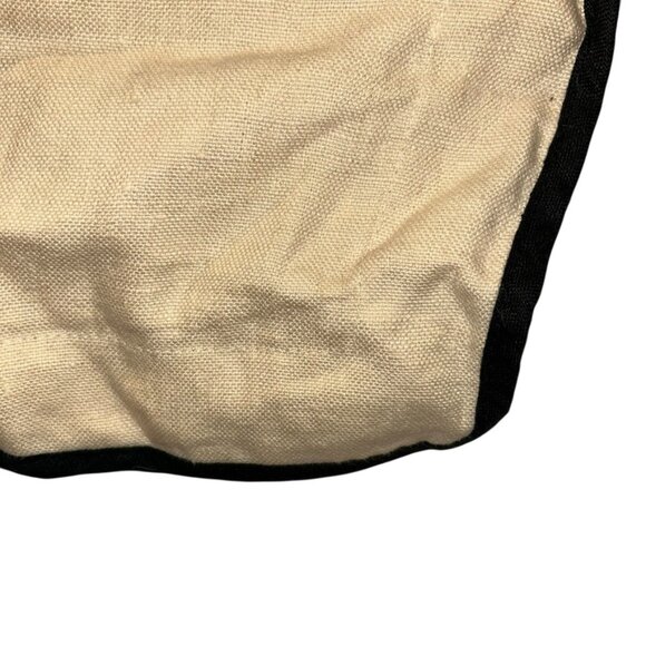 Ralph Lauren 100% Linen cream black piping trim STANDARD QUEEN sham pillow… - Picture 3 of 4